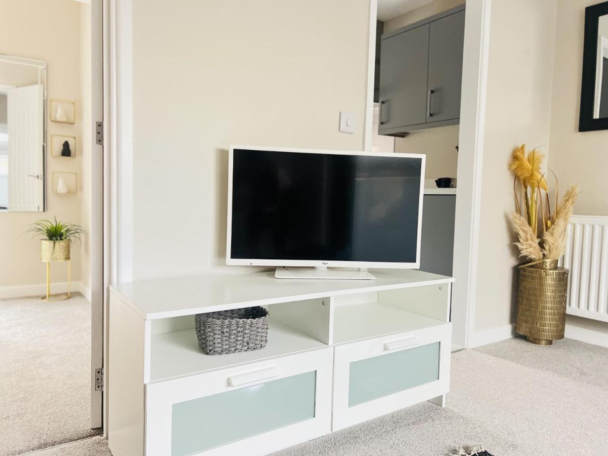 Brand New 1 Bed With Sofabed, Private Patio & Electric Parking Bay, 5Min Walk To Racing & Main Strip Long Stay Work Contractor Leisure - Amber ニューマーケット エクステリア 写真